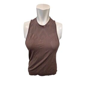 Varley Ogden Mesh Laser Cut Activewear Tank Top sz S